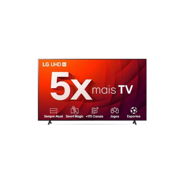 Smart TV 50" 4K LG UHD ThinQ AI 50UR8750PSA HDR Bluetooth Alexa Google Assistente Airplay2 3 HDMI - Image 2