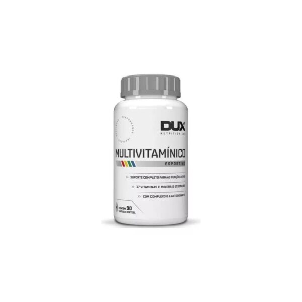 Multivitamínico - Pote 90 Cápsulas Dux Nutrition Sabor Sem sabor Tamanho Natural - Image 5