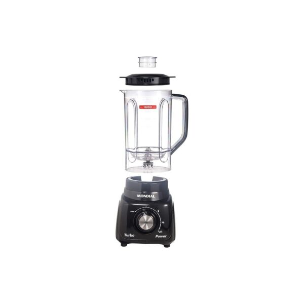 Liquidificador Turbo Power, Mondial, Preto, 550W, 110V - L-99 FB - Image 6