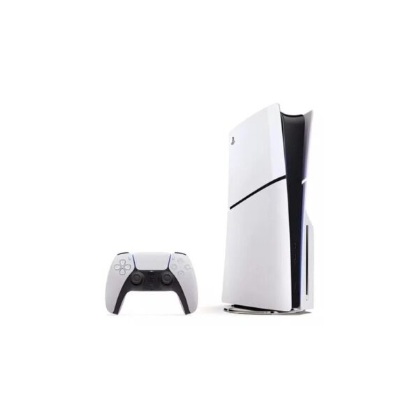 Playstation Ps5 Slim Standard + jogos Ratchet Clank and Returnal Branco 1 TB - Image 8