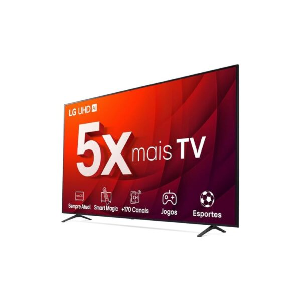 Smart TV 50" 4K LG UHD ThinQ AI 50UR8750PSA HDR Bluetooth Alexa Google Assistente Airplay2 3 HDMI