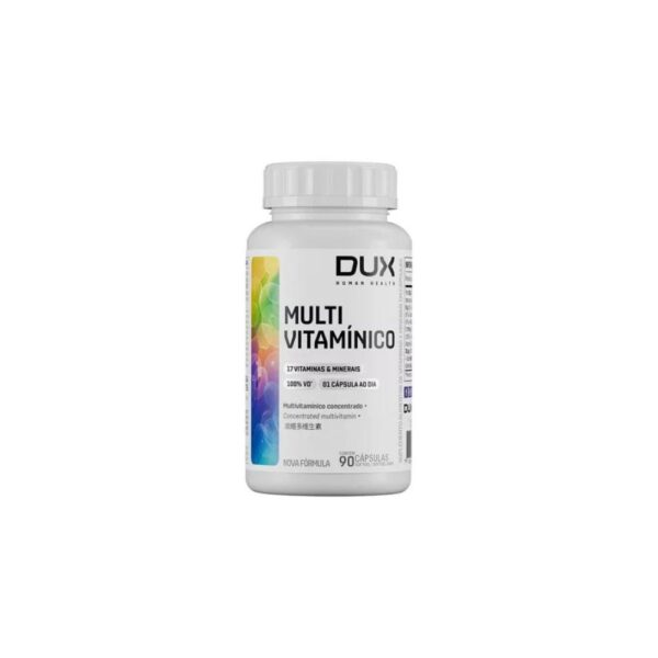 Multivitamínico - Pote 90 Cápsulas Dux Nutrition Sabor Sem sabor Tamanho Natural