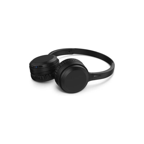 Headphone Philips bluetooth on-ear com microfone e energia para 15 horas na cor preto TAH1108BK/55 - Image 2