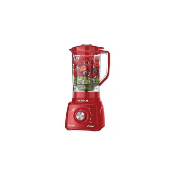 Liquidificador L-99 Fr Turbo Power 550w De Potência Cor Vermelho Mondial 127V