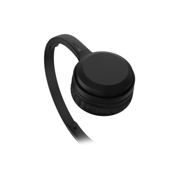 Headphone Philips bluetooth on-ear com microfone e energia para 15 horas na cor preto TAH1108BK/55 - Image 7